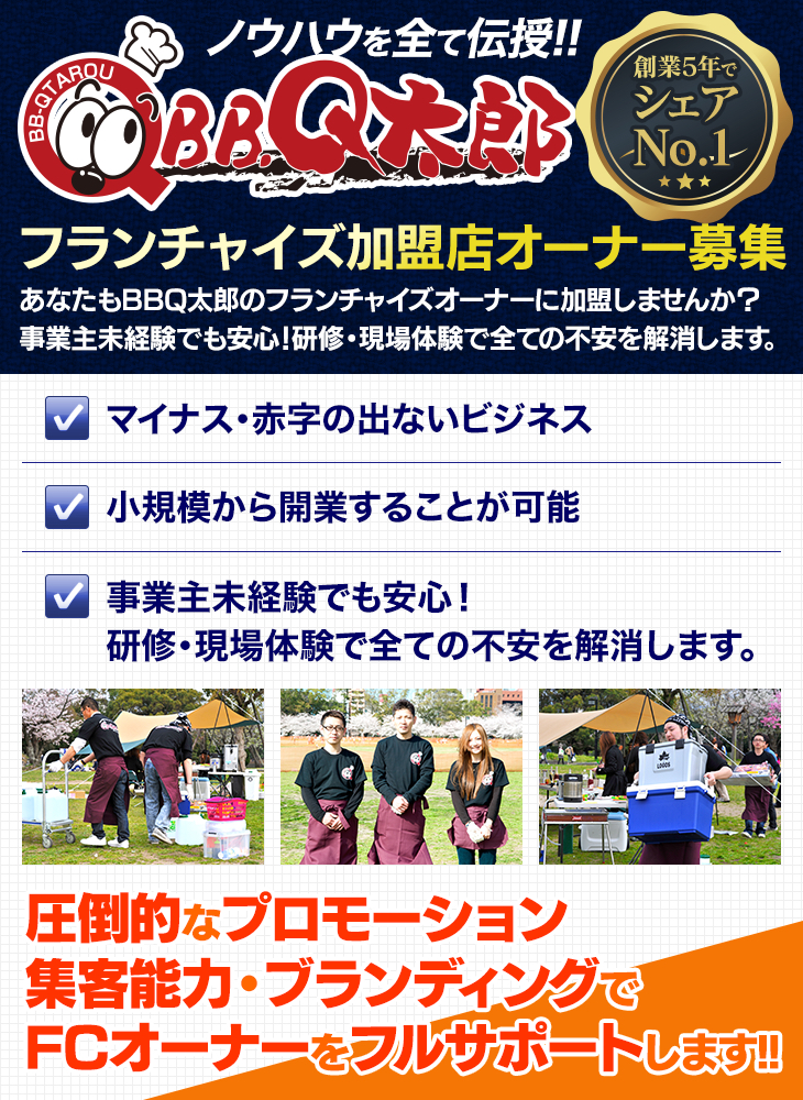 フランチャイズ加盟店オーナー募集