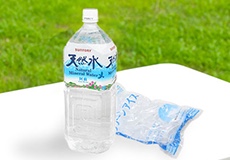 水割りセット(ミネラルウォーター+ロックアイス)